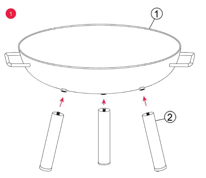 BUCCAN BBQ 2 Round Firepits - Product Overview 2