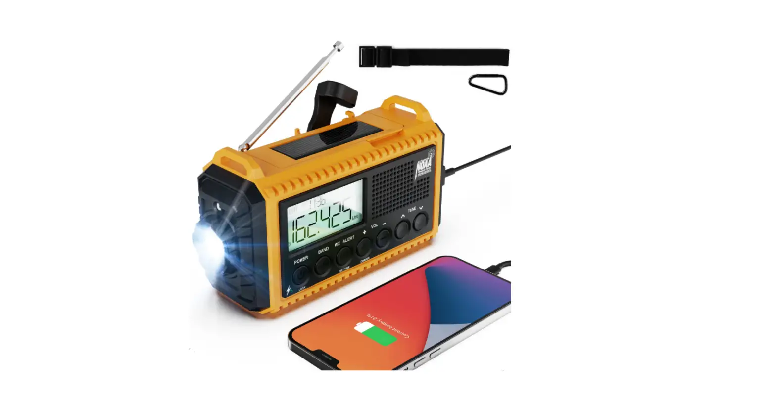 Mesqool Cr1015 Wb Rechargeable Emergency Radio User Guide