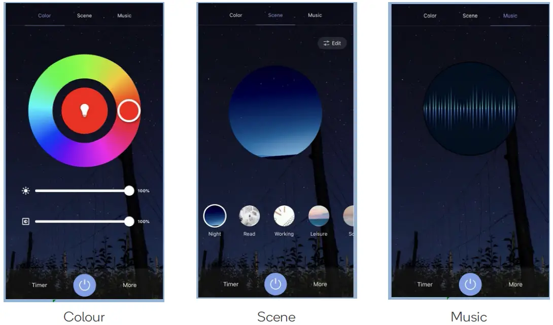 kogan KALTSGSPW3A Smart Home RGB LED Outdoor Spotlight operation-1