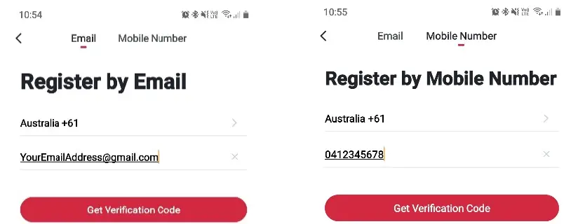 kogan KALTSGSPW3A Smart Home RGB LED Outdoor Spotlight register