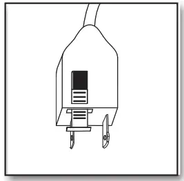 Hunter Tripod Fan - FUSED PLUG -Figure 2