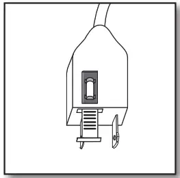 Hunter Tripod Fan - FUSED PLUG -Figure 3