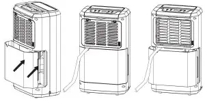 DRAINING THE COLLECTED WATER