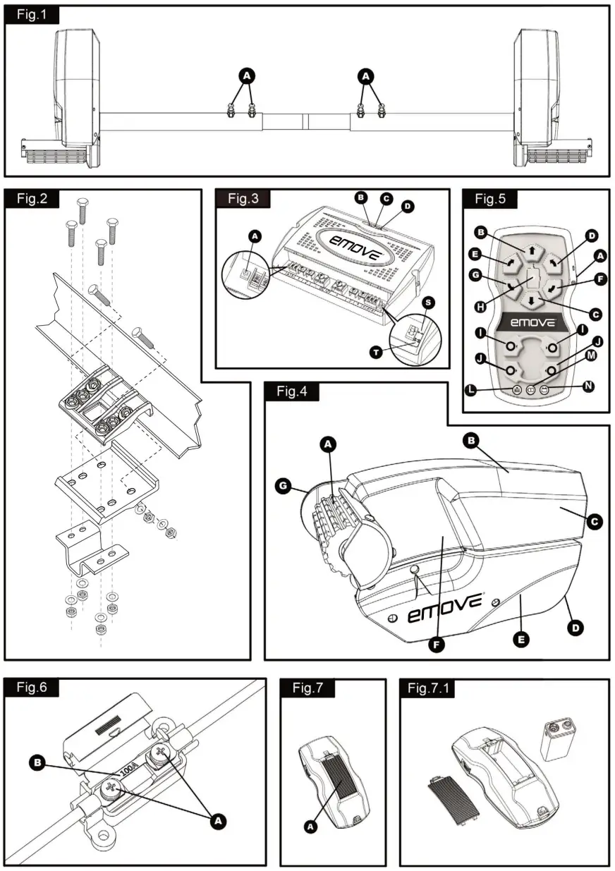 leisurewize EMOVE EM303A Caravan Manoeuvring System - figure 2