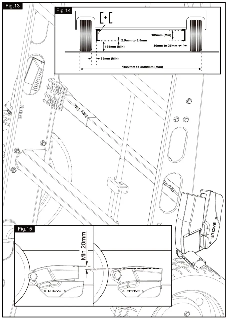 leisurewize EMOVE EM303A Caravan Manoeuvring System - figure 4