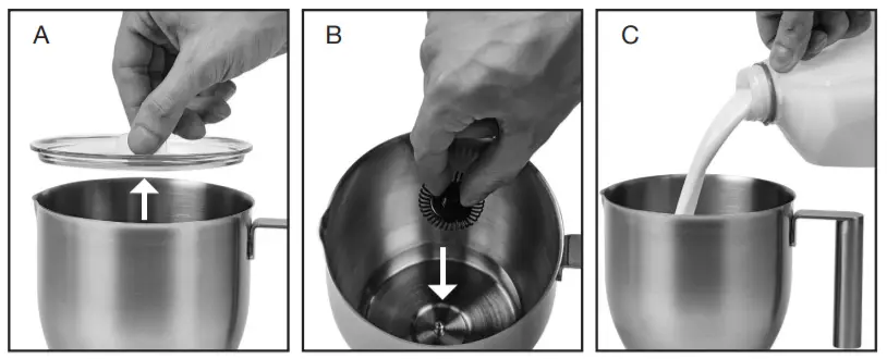 Capresso Froth SELECT Automatic Milk Frother -FIGURE 6