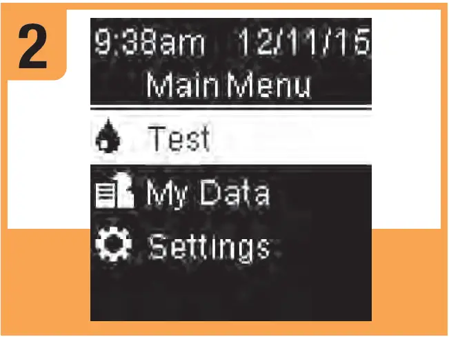 ACCU-CHEK Blood Glucose Monitoring System Meter Language 2