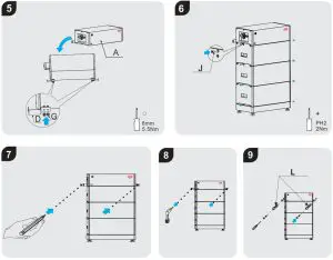 BYD HVS 5.1 A High Voltage Battery System --Battery Sy- icon09