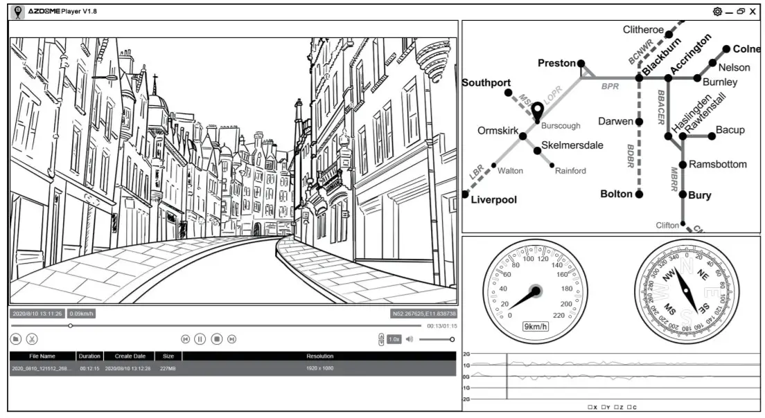 AZDOME PG16S Mirror Dash Cam -figure 7