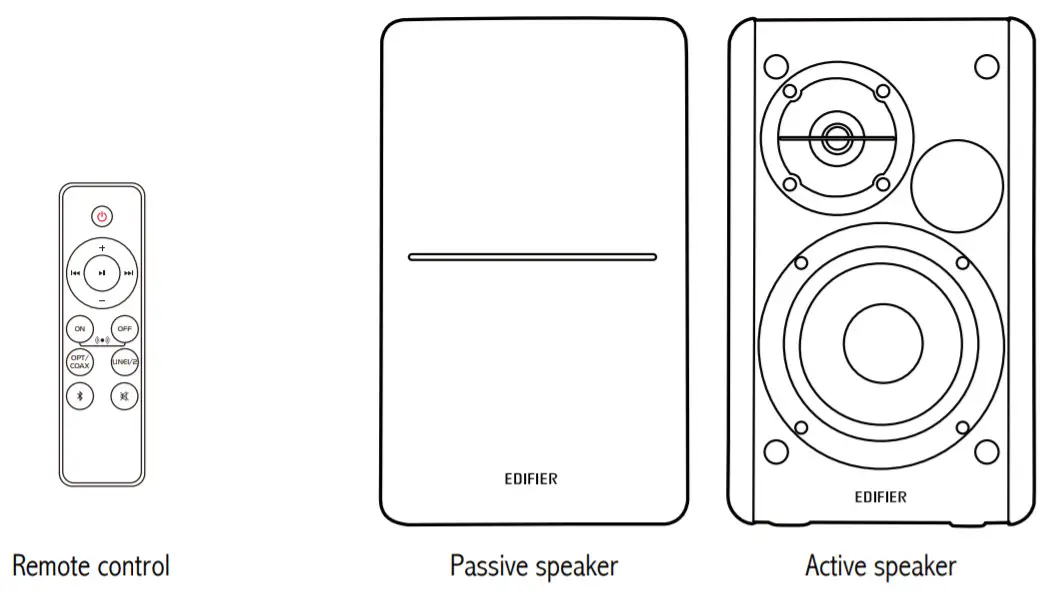 EDIFIER R1280DBs Active 2.0 Bluetooth Bookshelf -figure 1