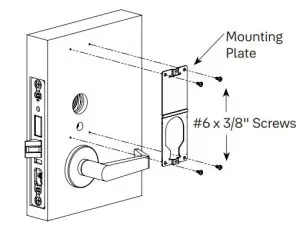 Yale 8800 Series 485335 Mortise Lock Installation Guide - FIG 9