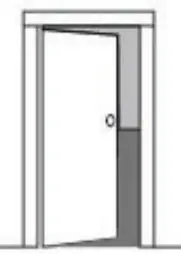 Yale 8800 Series 485335 Mortise Lock Installation Guide - Verify hand 1