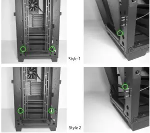 RAZER Tomahawk ATX Mid-Tower Gaming-- The front of the
