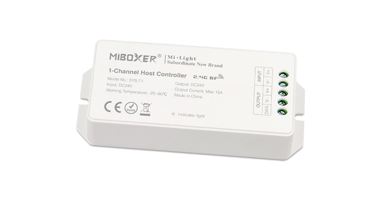Miboxer 1-channel Host Controller Sys-t1 User Manual Miboxer 1-channel Host Controller Sys-t1 User Manual