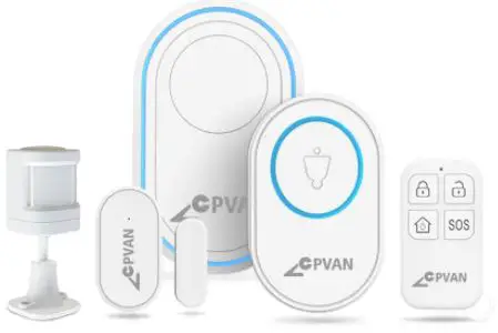 CPVAN CP7D Wi-Fi Wireless Alarm Hub with Doorbell User Guide