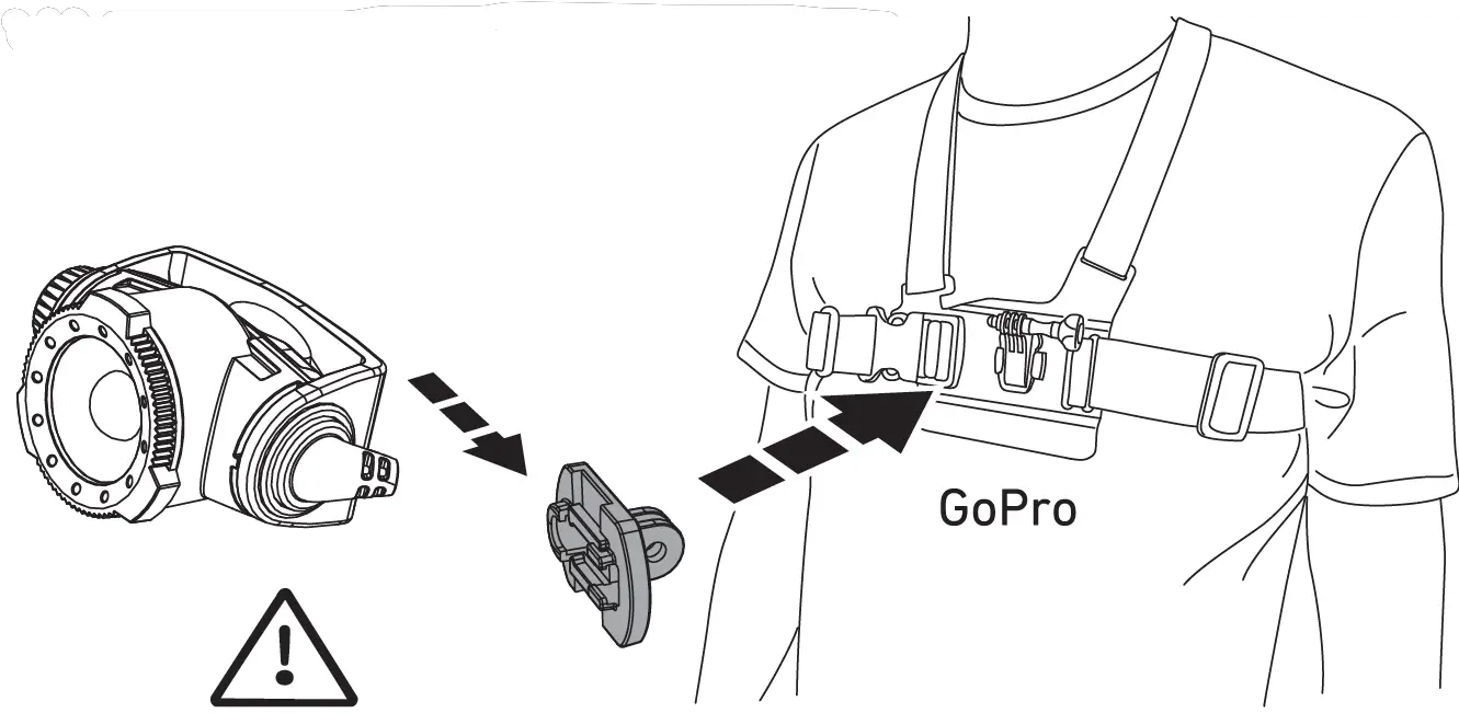 GoPro Mount (H7R Signature)