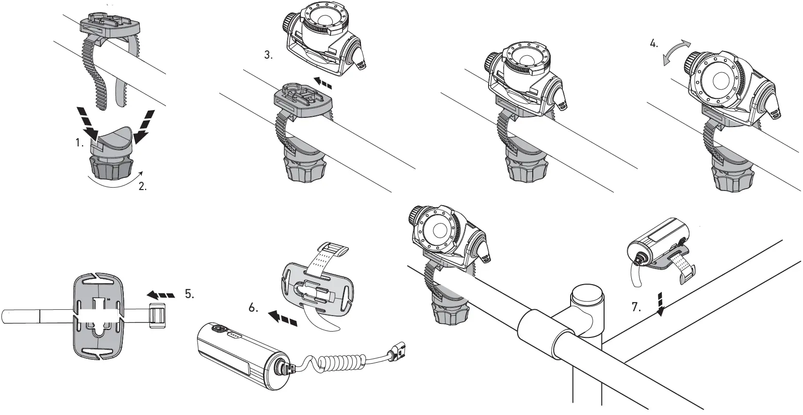 Universal Mounting Bracket (H7R Signature)