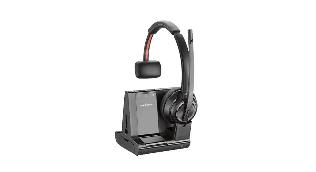 Poly Savi 8210 Cdm Wireless Dect Headset For Microsoft User Guide