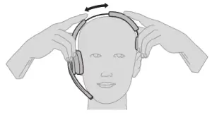 poly Savi 8210 CDM Wireless DECT Headset for Microsoft - Headband