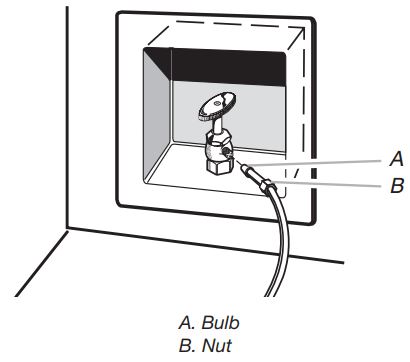 KitchenAid KUID308HPS 18-inch Automatic Ice Maker Installation Guide - Connecting the Water Line
