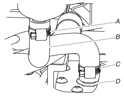 KitchenAid KUID308HPS 18-inch Automatic Ice Maker Installation Guide - Drain Tube