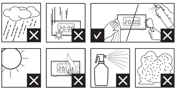 Homtime D8 PD Bluetooth Speaker with Alarm Clock - IMPORTANT