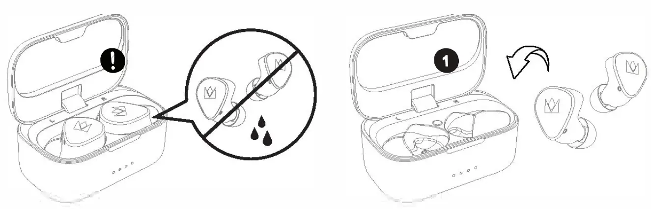 NOBLE FoKus Pro True Wireless Stereo Earphone - Charging 1