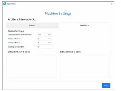 ARTILLERY ART A 014 Sidewinder X2 3D Printer - PREPARING SLICING 3