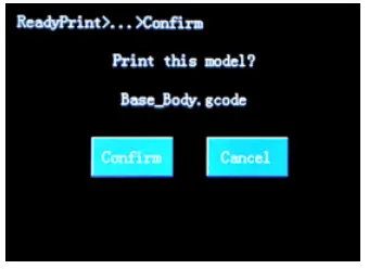 ARTILLERY ART A 014 Sidewinder X2 3D Printer - print should start