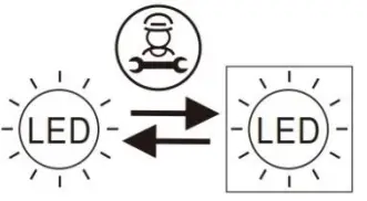 BestMatic COM 125597 1 Freezer Fridge Combi - light