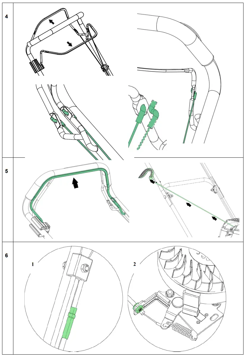 COBRA MM48SPH Lawn Mower - Illustrations 2