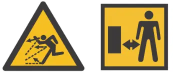 COBRA MM48SPH Lawn Mower - warning