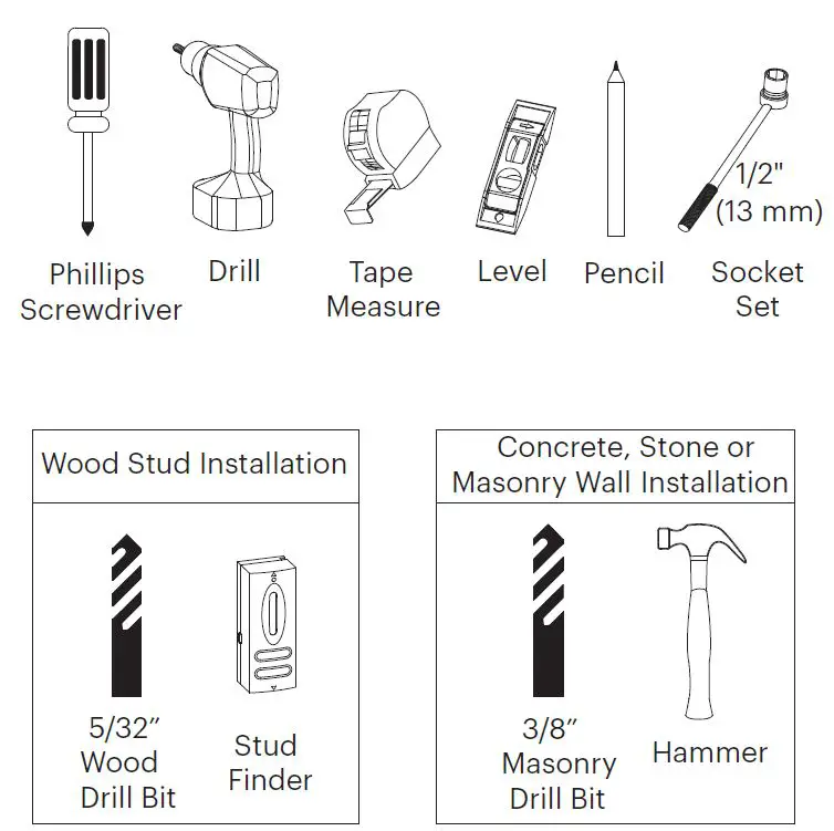 onn BWA21TM004C Tilting TV Wall Mount 19 Inch-50Inch fig 4