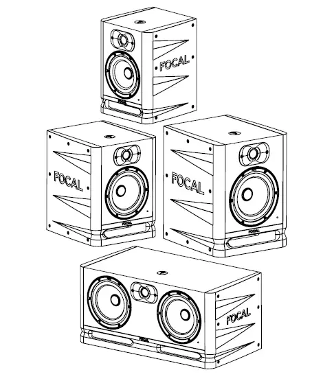 Focal Hn229818 Alpha 65 Evo Powered Studio Monitors User Manual Focal Hn229818 Alpha 65 Evo Powered Studio Monitors User Manual