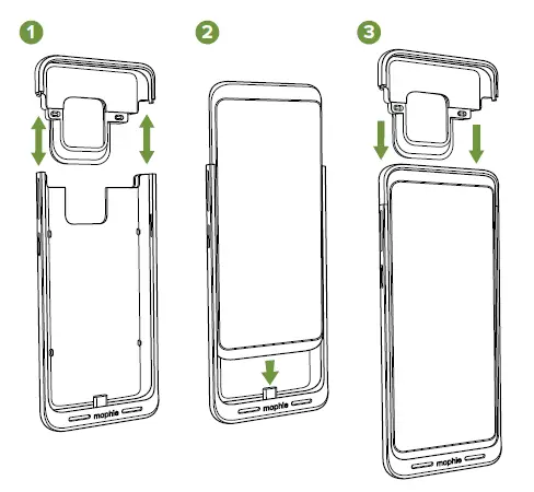 Installing your juice pack battery case