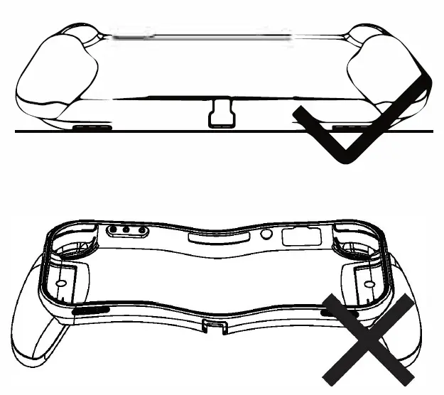 Skull Co NSGC2-AC GripCase Crystal Nintendo Switch FIG 5