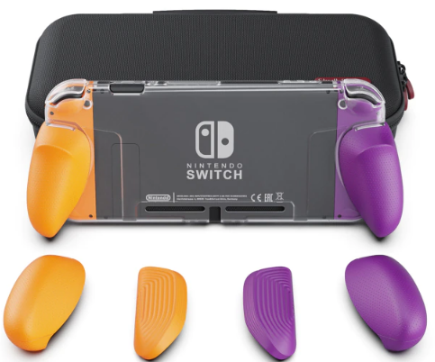 Skull Co NSGC2-AC GripCase Crystal Nintendo Switch IMAGE