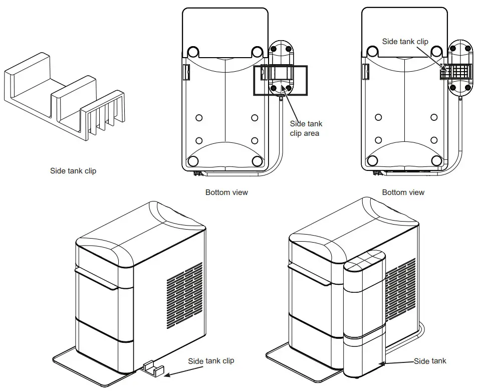 GE Profile P4AAKASBRTD Opal Side Tank-Tank Accessory