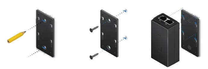 Mounting the PoE Adapter (Optional)