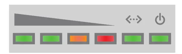 UBIQUITI NETWORKS Power Beam M5 - Release Button LEDs