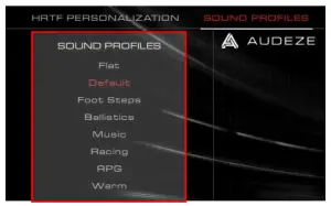 sound profile