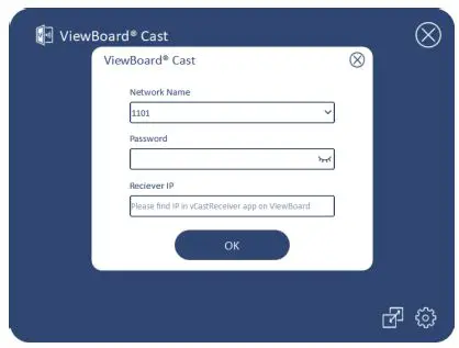 ViewSonic VS18188 ViewBoard Cast Button 2