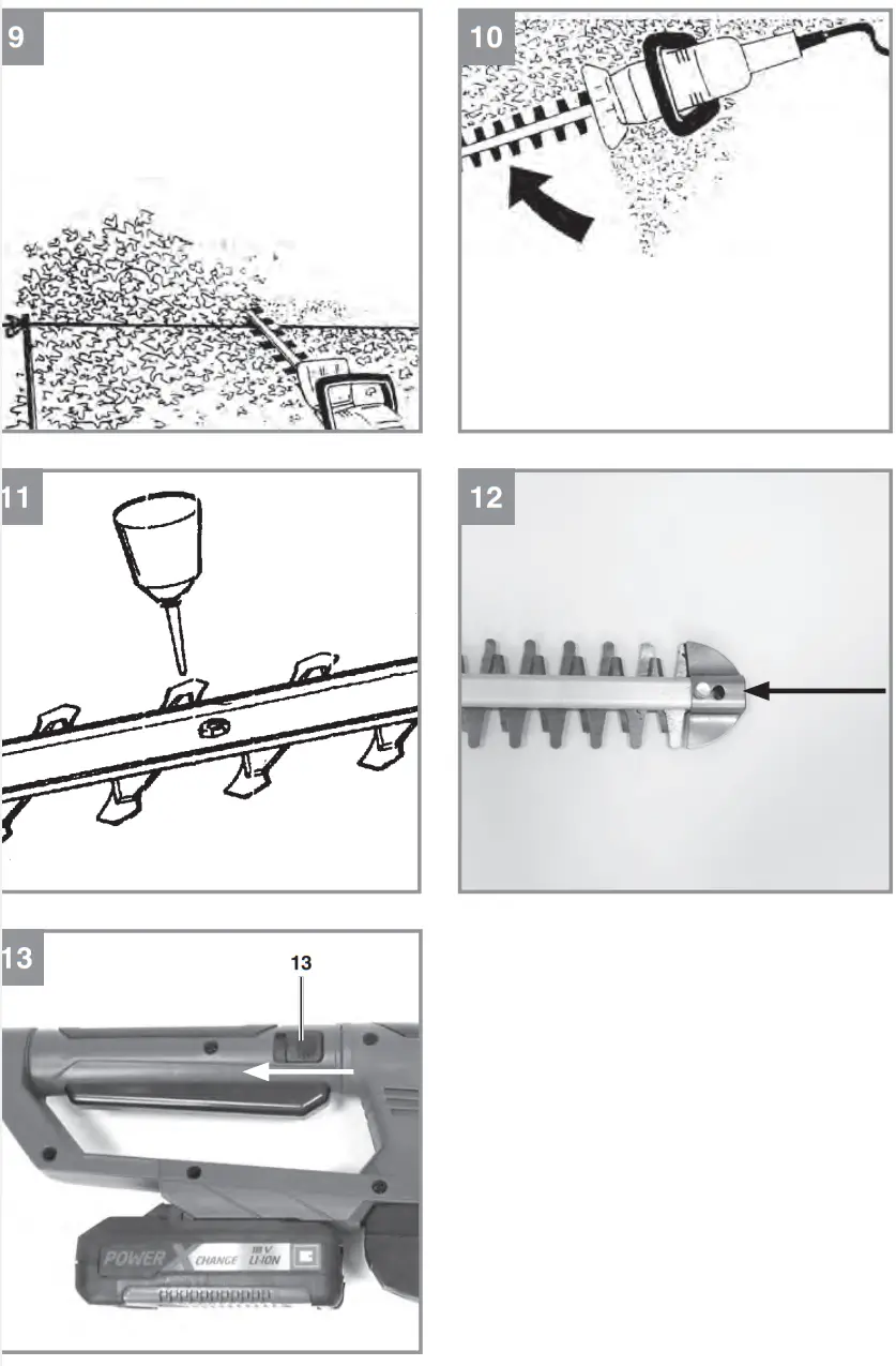 Einhell GE CH 1855 1 Li Kit Cordless Hedge Trimmer - fig4