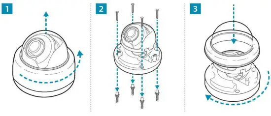 Zip SEE502W 4PC IR 2.8-12mm IP Internal Dome - select