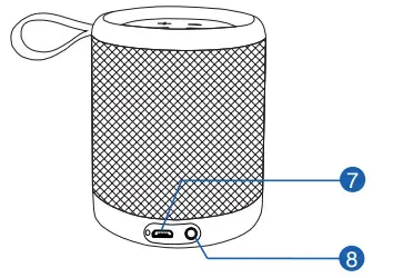 MEGATEK T7 BT Speaker - Indicator2