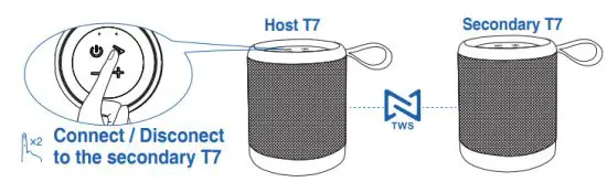 MEGATEK T7 BT Speaker - Pairing Mode