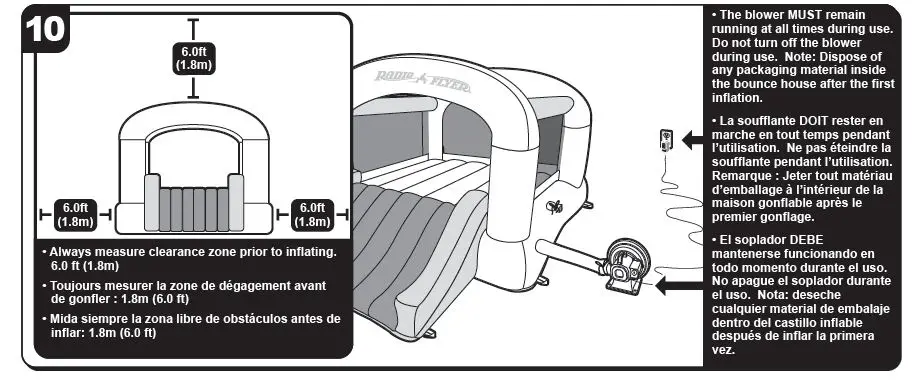 RADIO FLYER 720 Backyard Bouncer 8