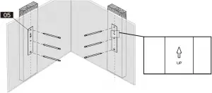 PERLESMITH Large Corner TV Wall Mount 2A - 2