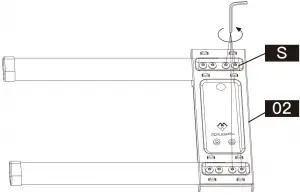 Secure Front Support Assembly to the Arm and Wall Plate