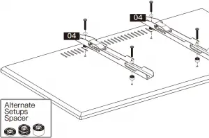 Option A (For Flat Back TV) - 3